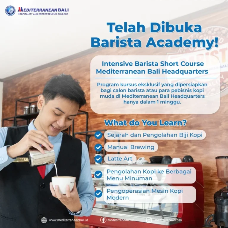 Barista Full-time – Bergabung di Kedai Kopi Modern