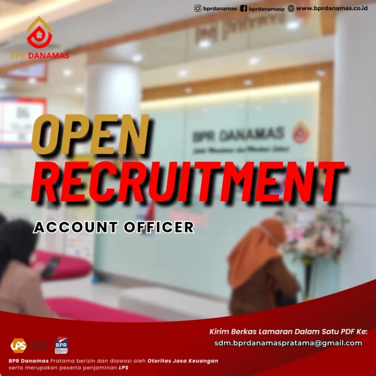 Account Officer – Petugas Lapangan (Klaten & Prambanan)