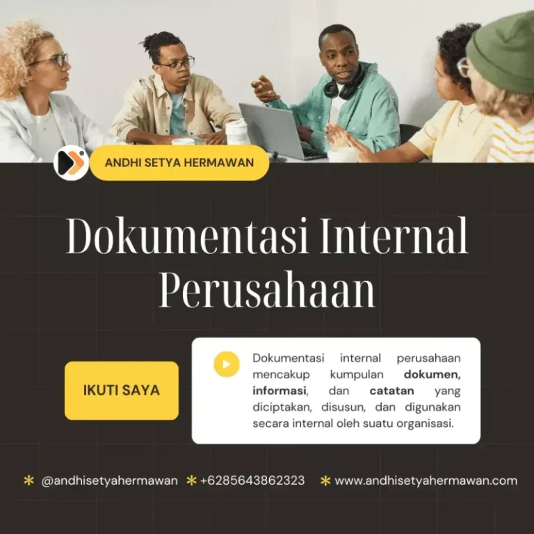 Anggota Tim Dokumentasi Perusahaan