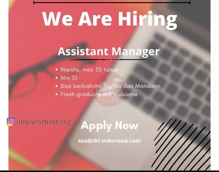 Asisten Revenue Manager Bandung