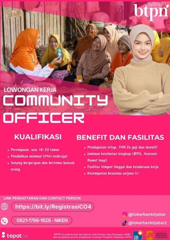 Bergabung sebagai Community Officer di Majalengka, Jawa Barat