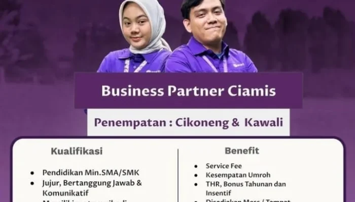 Business Partner (Staff Lapangan) – Area Ciamis, Cikoneng