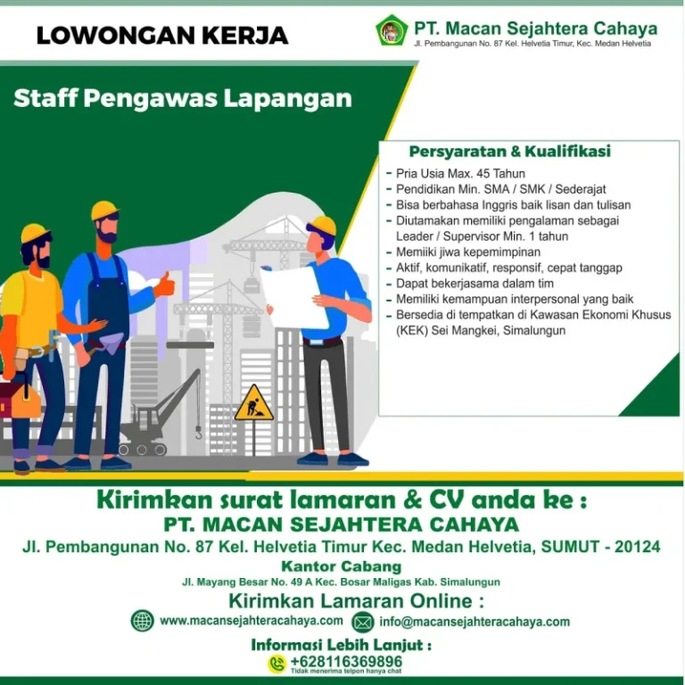 Business Partner – Staff Lapangan (Area Cianjur)