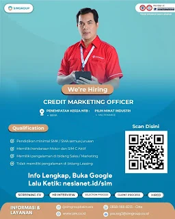 Credit Marketing Officer (CMO) – Bekasi