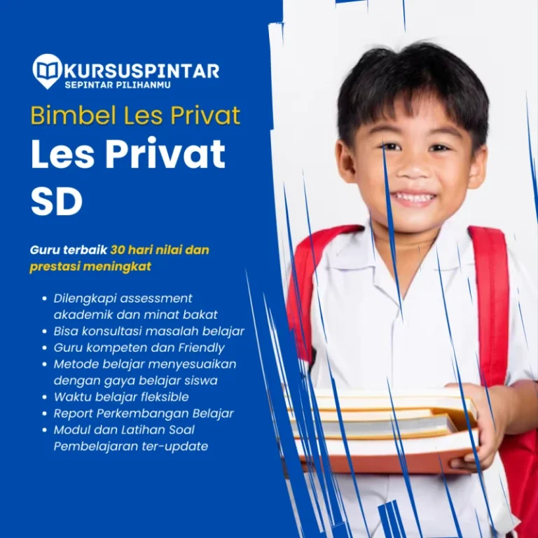 Guru Bimbel TK/SD – Pengajar Les Privat untuk Anak Usia Dini