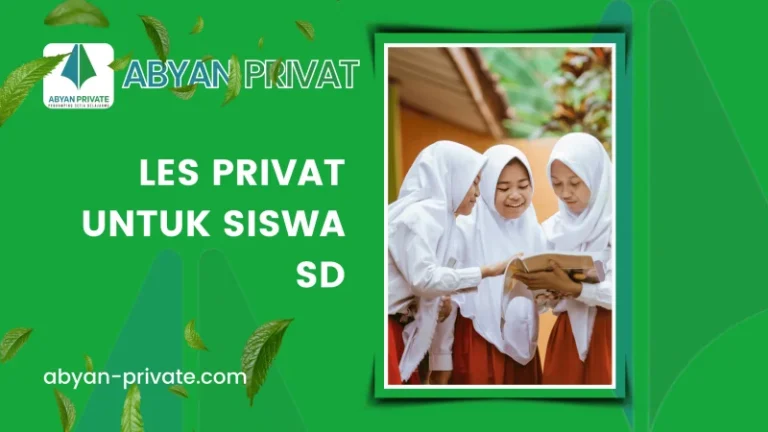 Guru Les Privat untuk Siswa SMP/SMK di Tuban