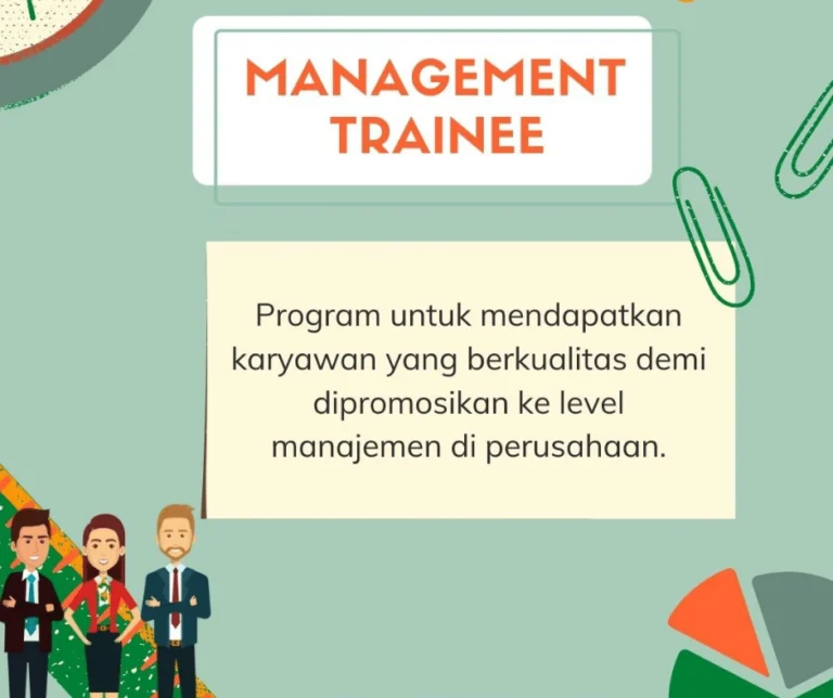 Management Trainee – Supervisor Penjualan