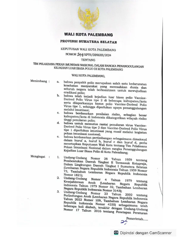 Marketing & Verification Officer Palembang