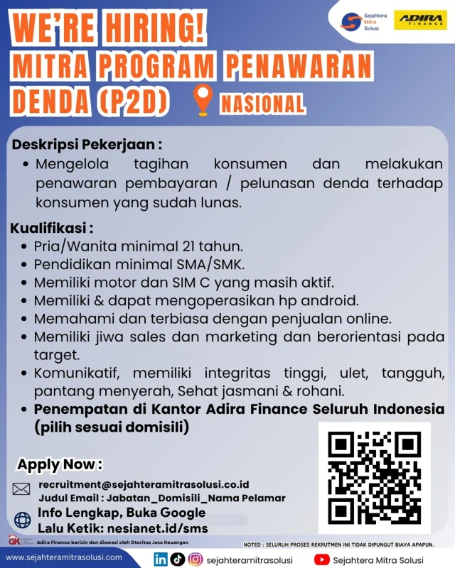 Mitra Program Penawaran Denda di Blang Pidie