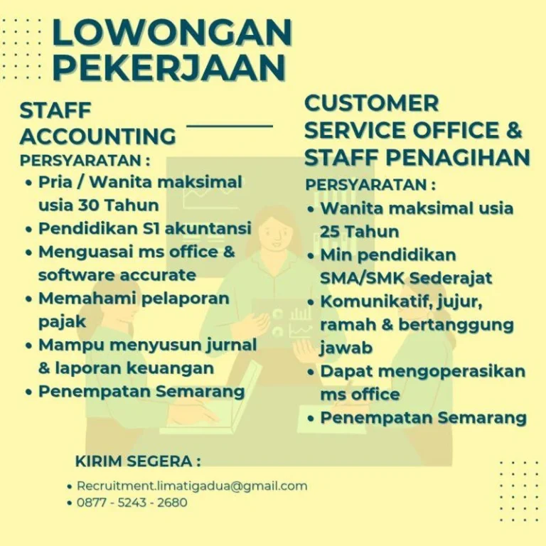 Officer Penagihan (Remedial) – Pekalongan, Jawa Tengah
