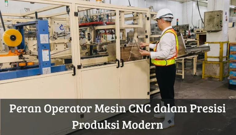 Operator CNC Milling – Produksi Komponen Presisi