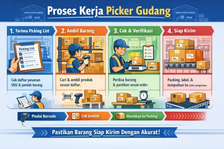 Picker Gudang – Hub di Kabupaten Bekasi