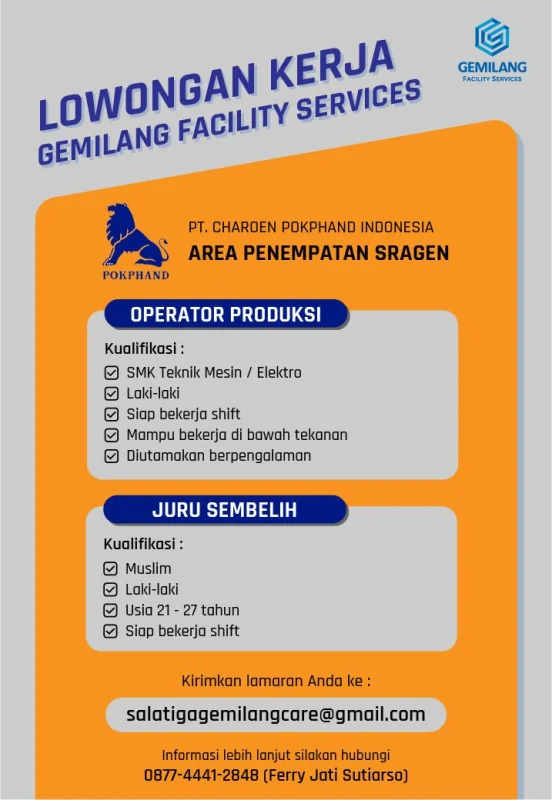 Relationship Officer – Penempatan di Sragen