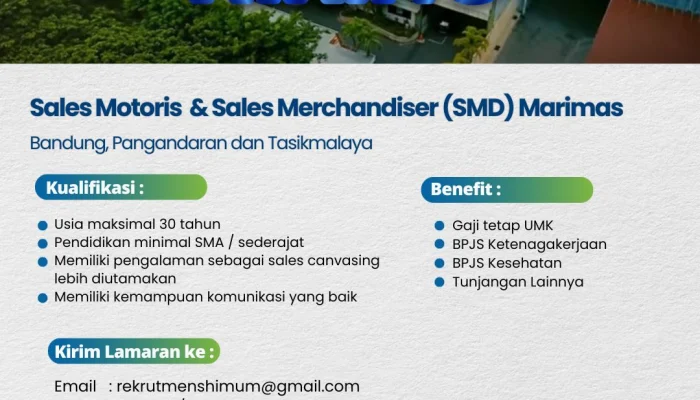 Sales Motoris FMCG di Sunter