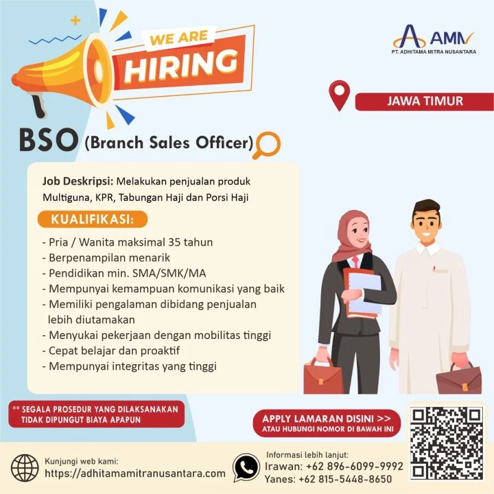 Sales Officer Mobile – Pacitan, Jawa Timur