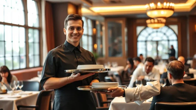 Server – Pelayan Restoran Profesional
