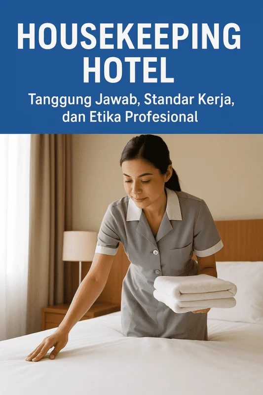 Staf Housekeeping – Menjaga Kebersihan & Kenyamanan Hotel