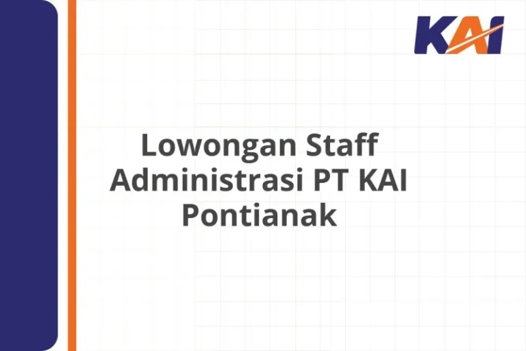 Staff Back Office – Area Pontianak