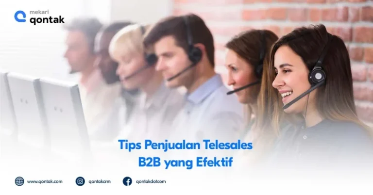 Staff Telesales – Penjualan Telepon B2B