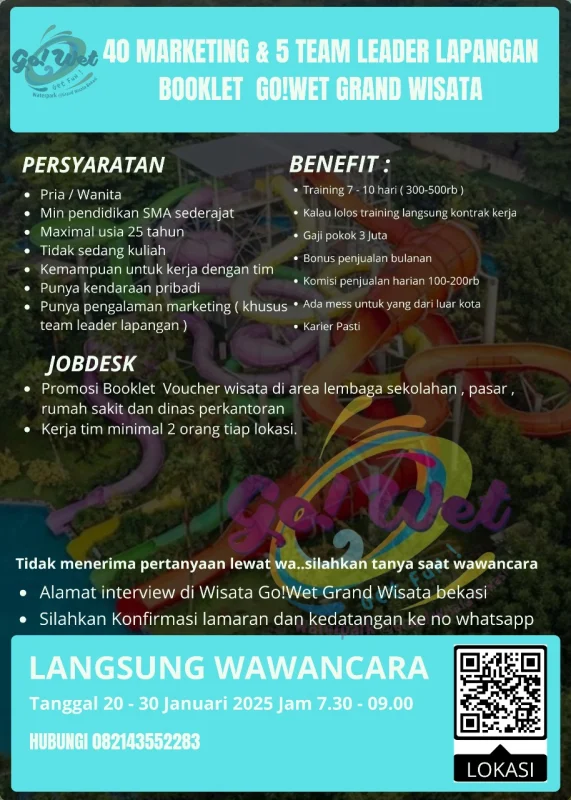 Team Leader Marketing Lapangan
