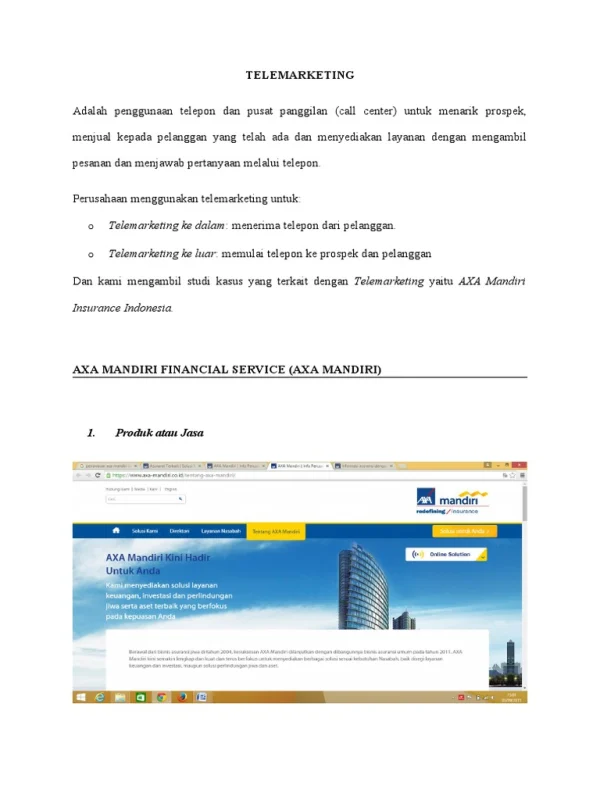 Telemarketing Multifinance – Penjual Produk Keuangan